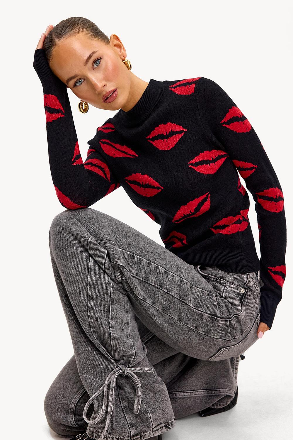 Pull rouge