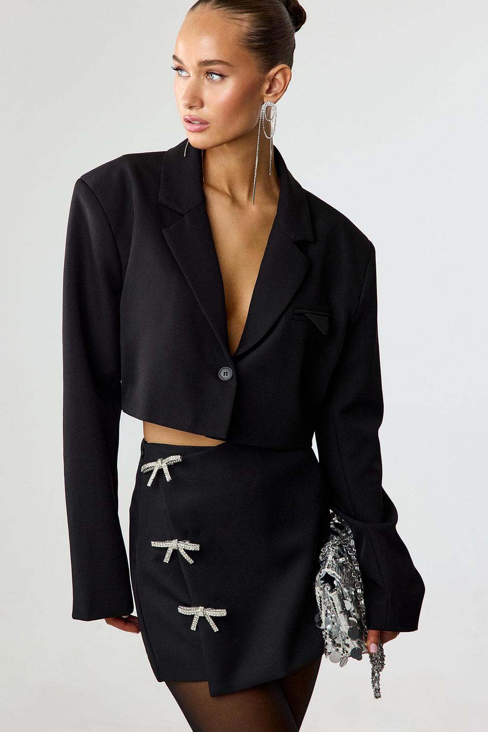 Jupe courte noire