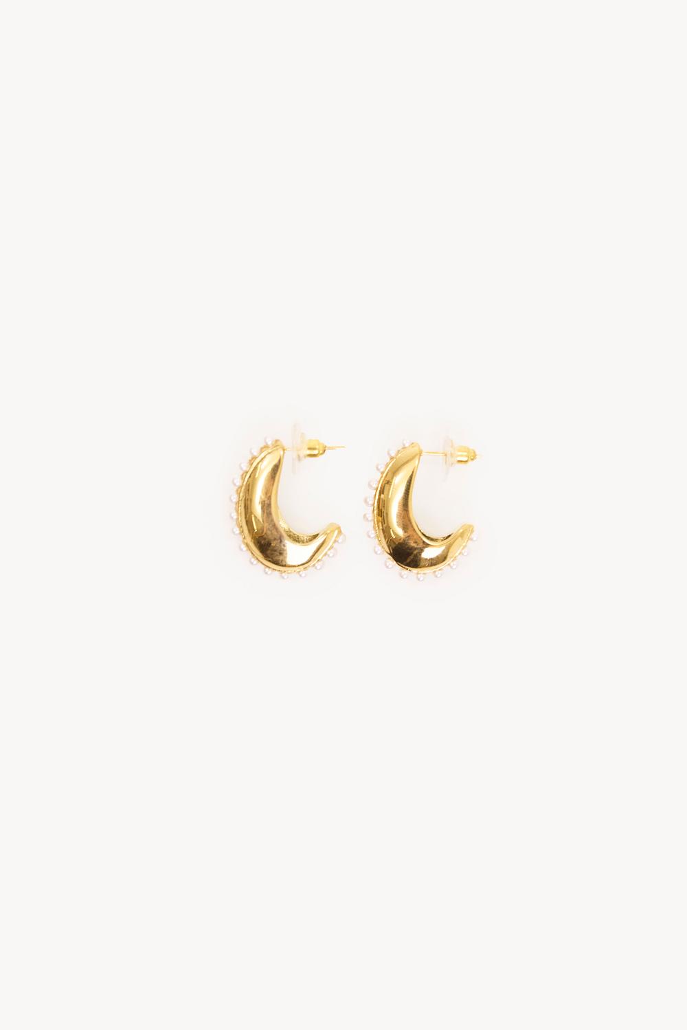 Pendientes de oro