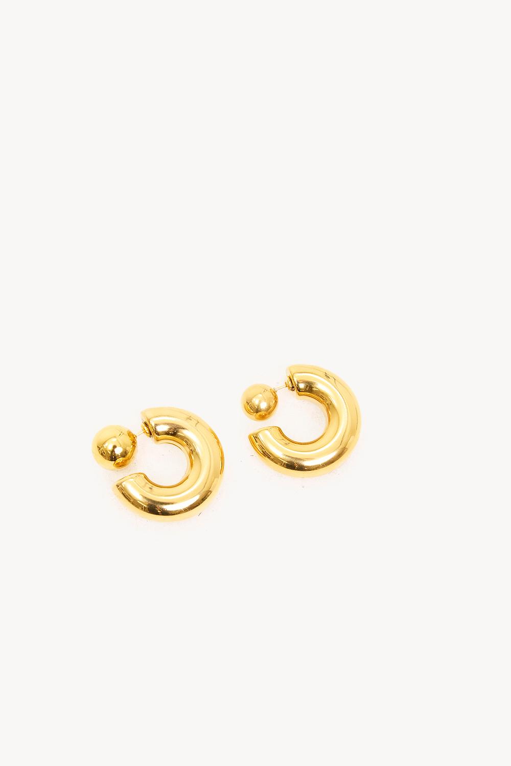 Pendientes de oro
