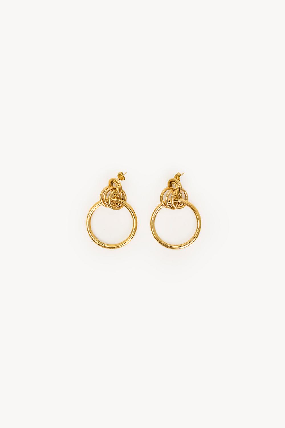 Golden earrings