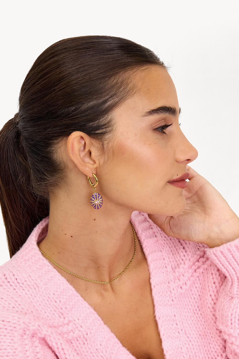 Pendientes dorados