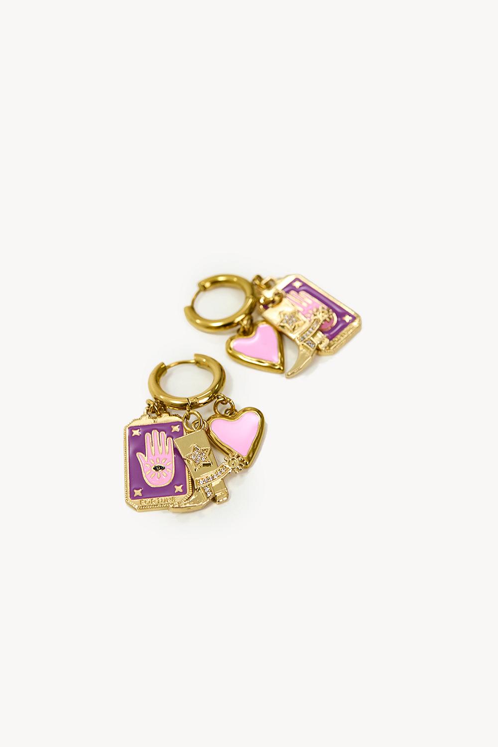 Boucles d'oreilles or