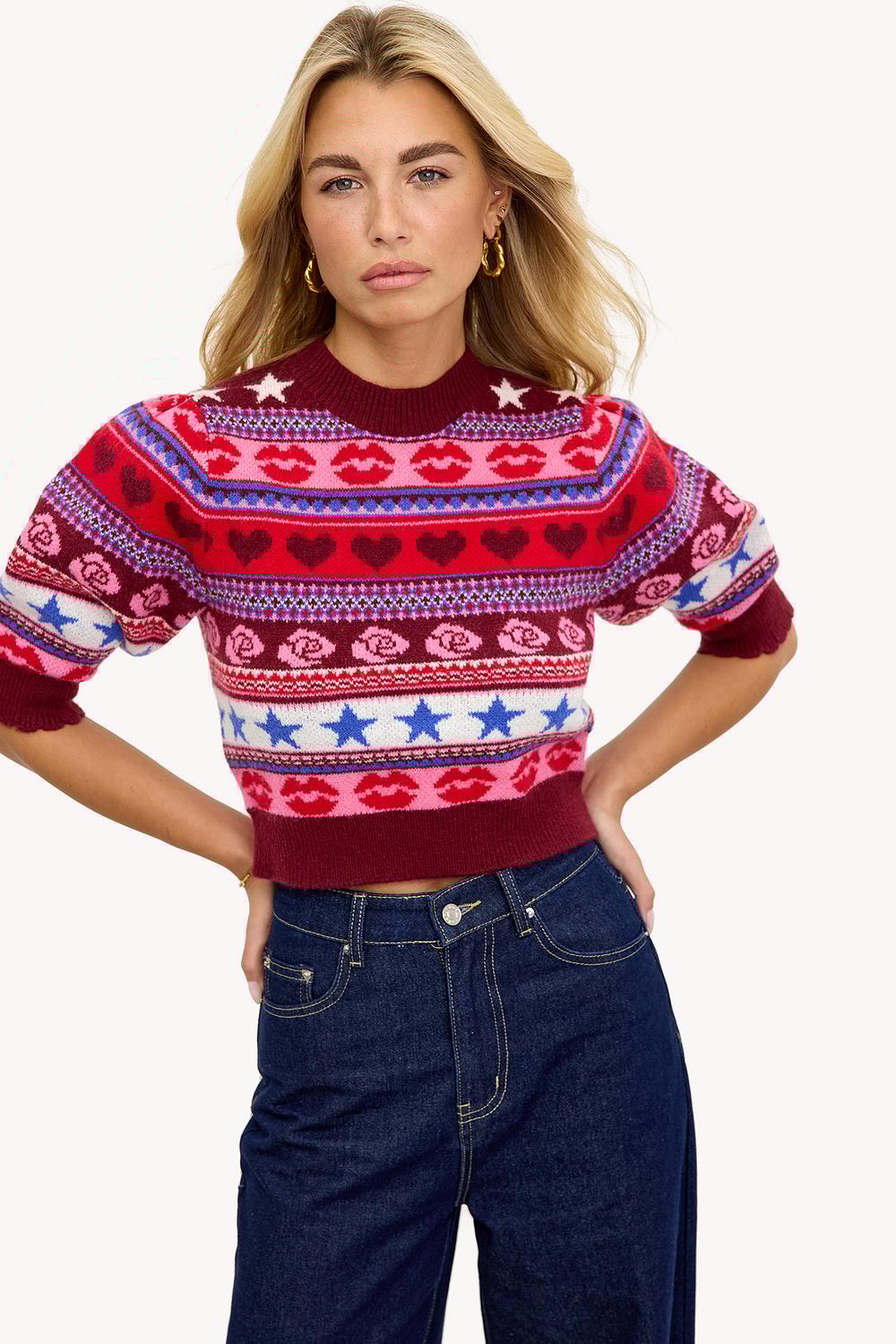 Pull Bordeaux