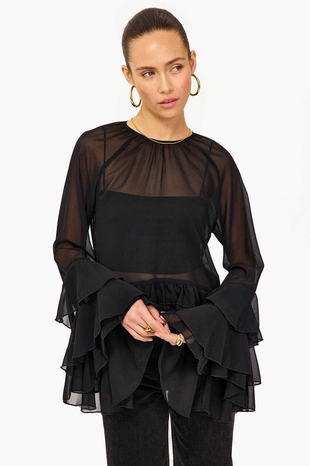 Blusa negra