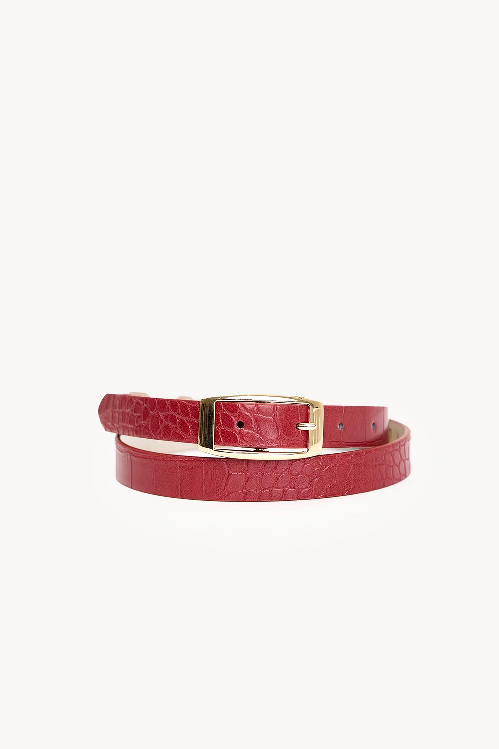 Cinturón rojo