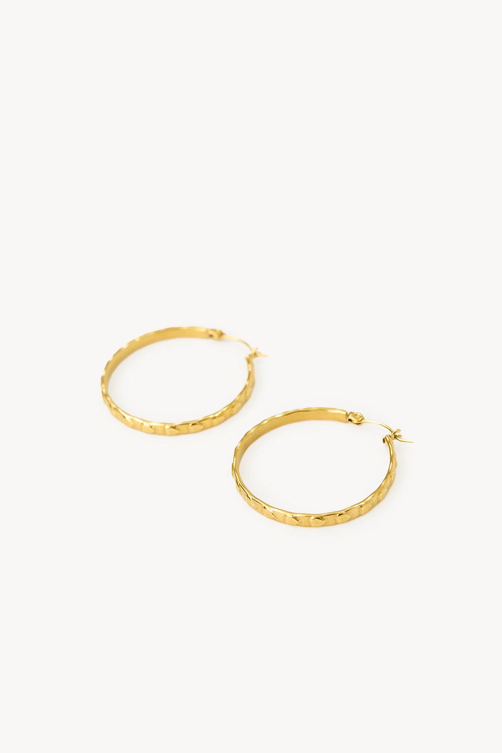 Boucles d'oreilles en or