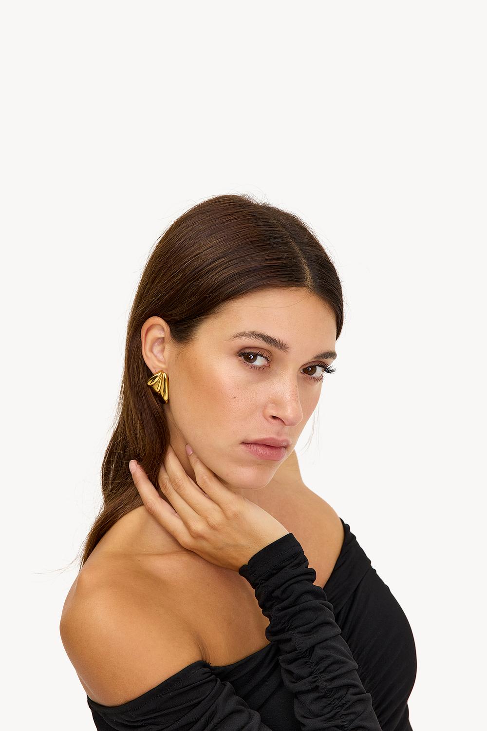 Pendientes dorados