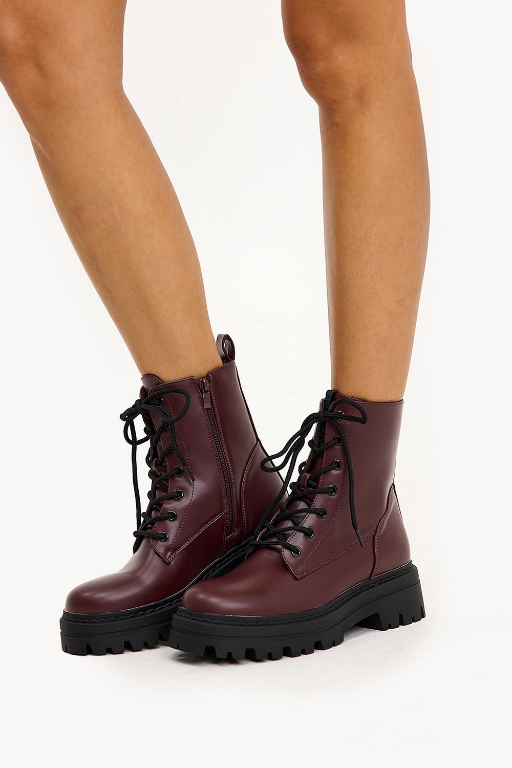 Botines rojos