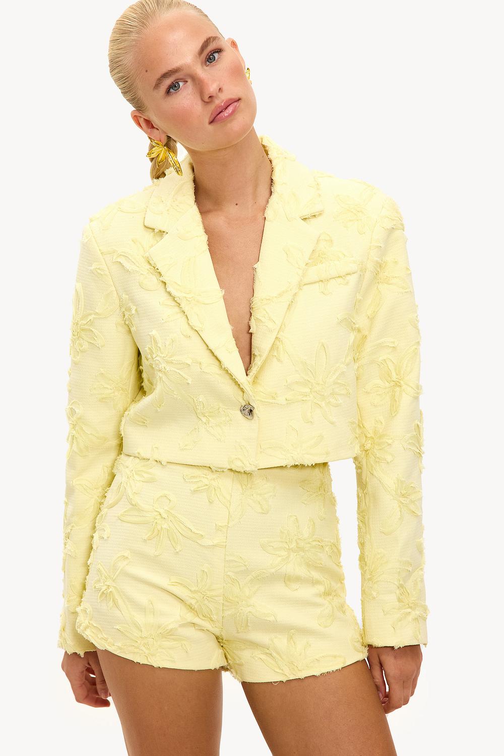 Short jaune