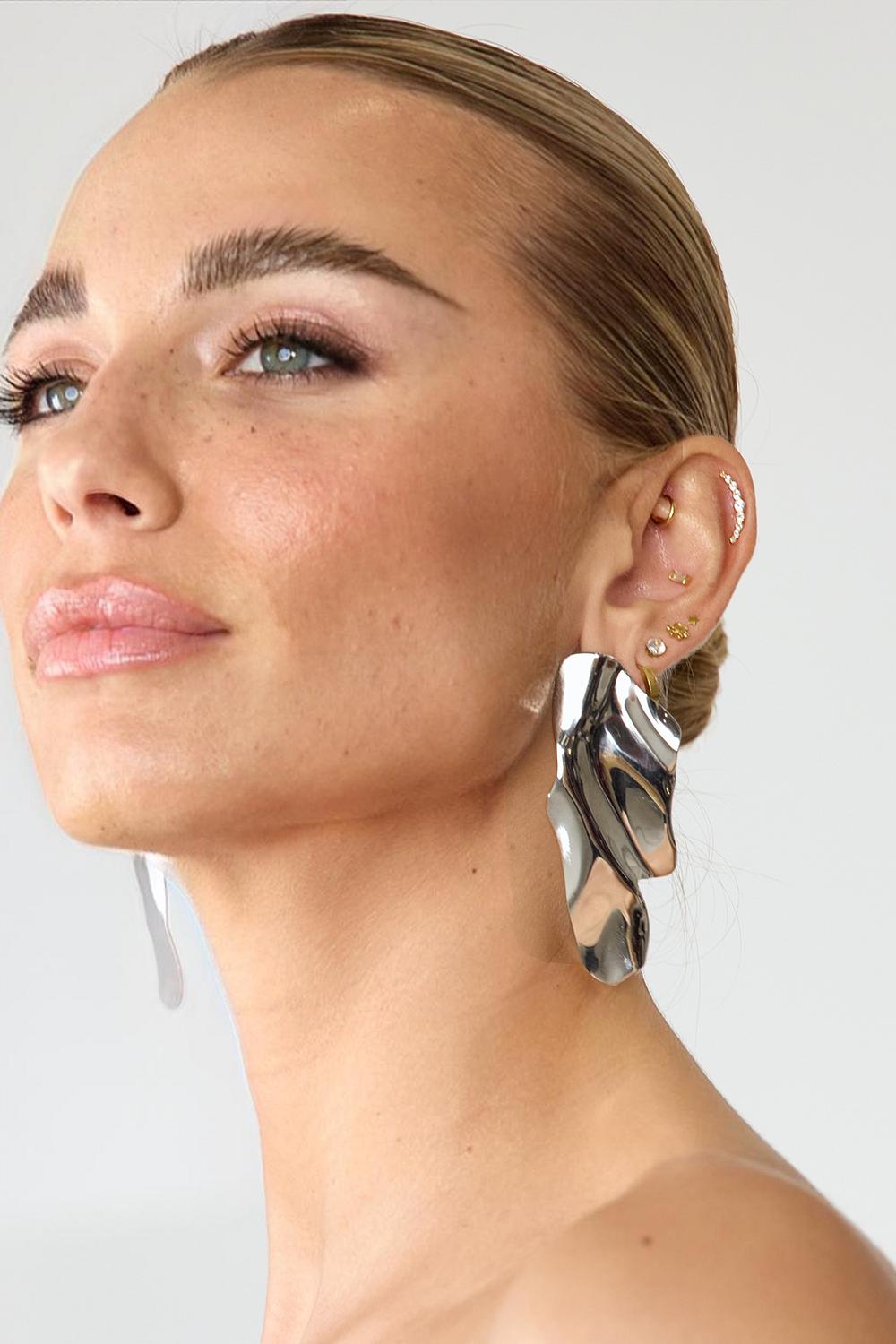 Boucles d'oreilles argent