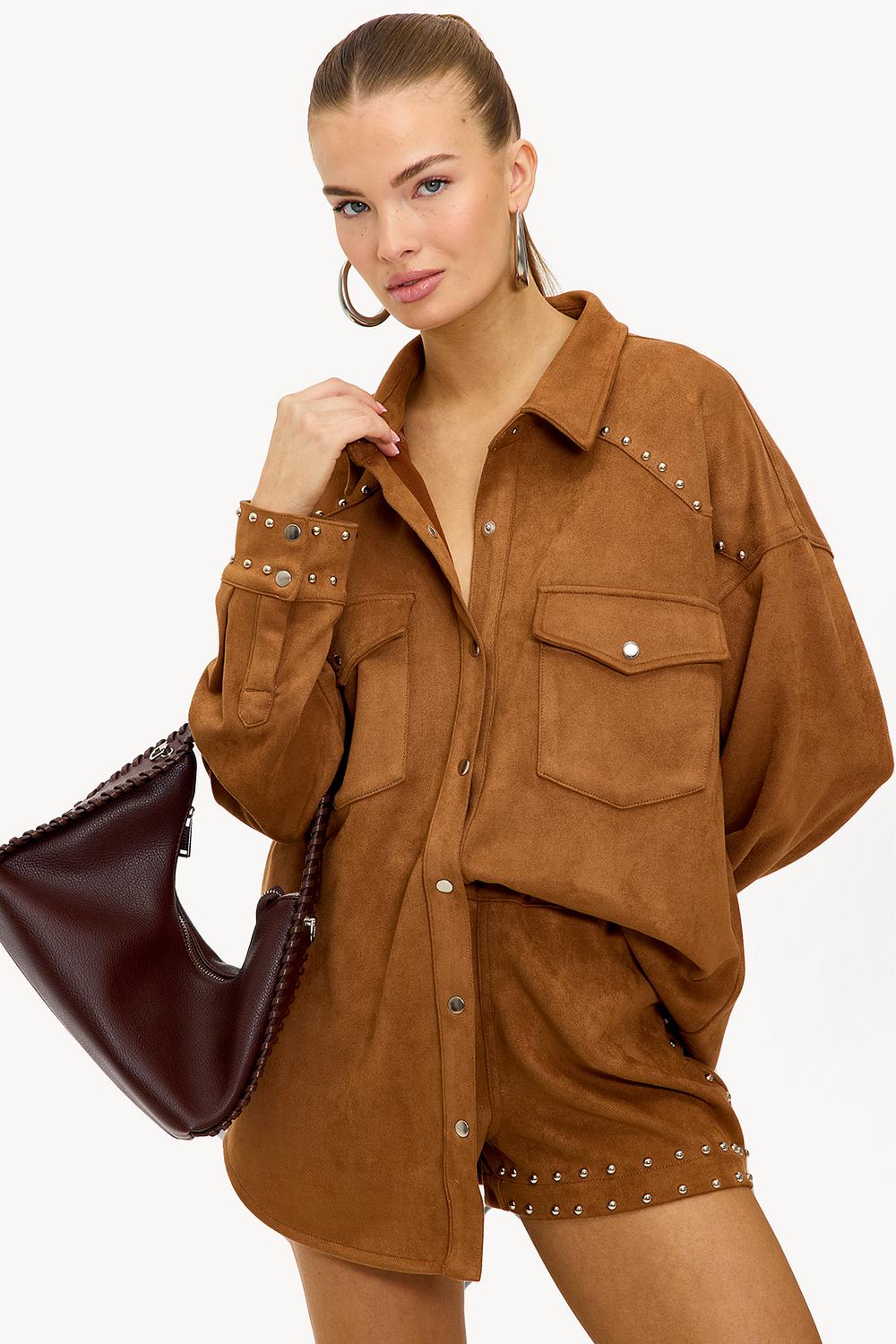 Bruine blouse