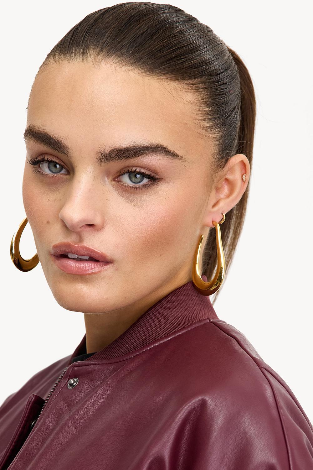 Pendientes de oro