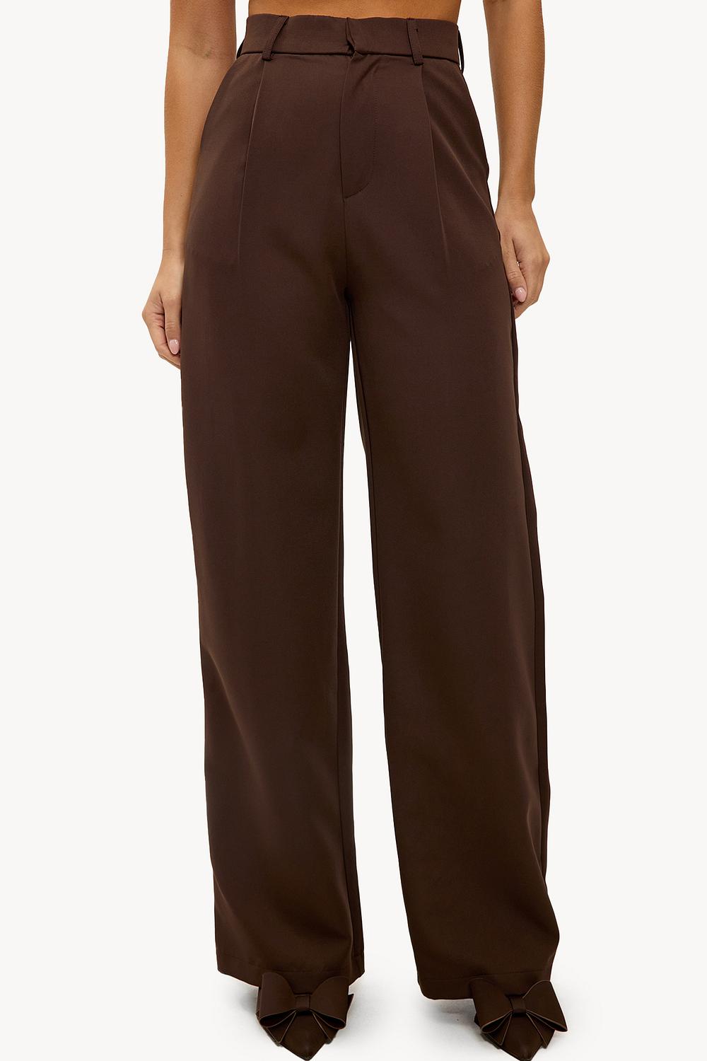 Bruine pantalon | Loavies