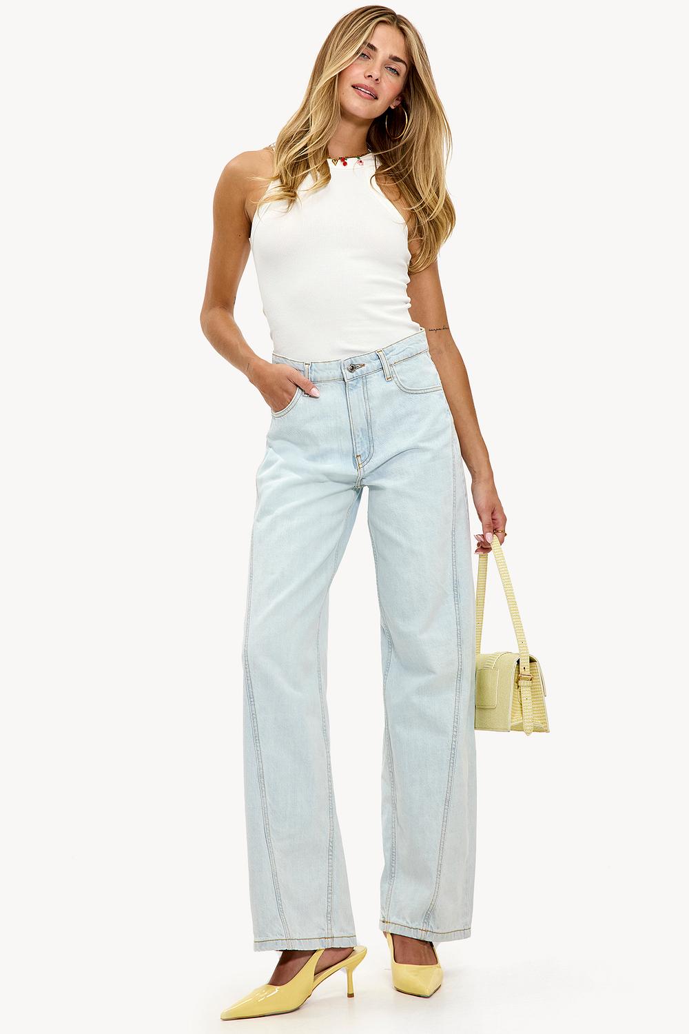 Blauwe jeans
