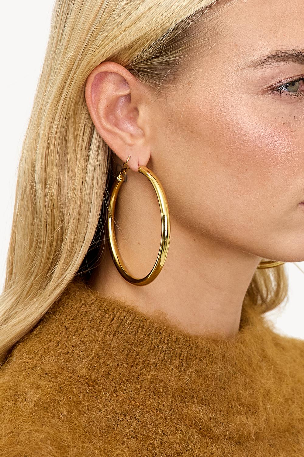 Boucles d'oreilles en or