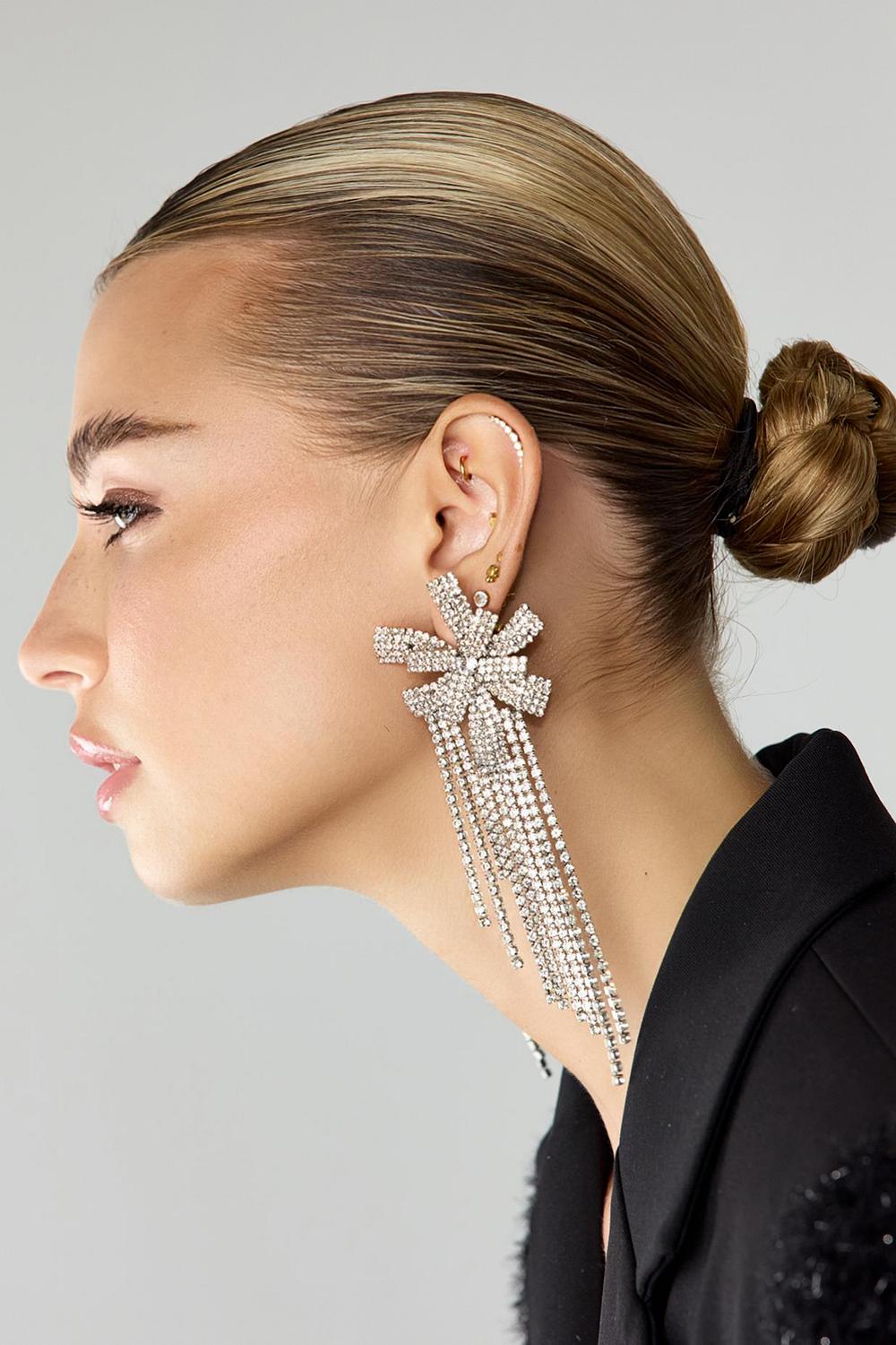 Pendientes de oro con brillantes