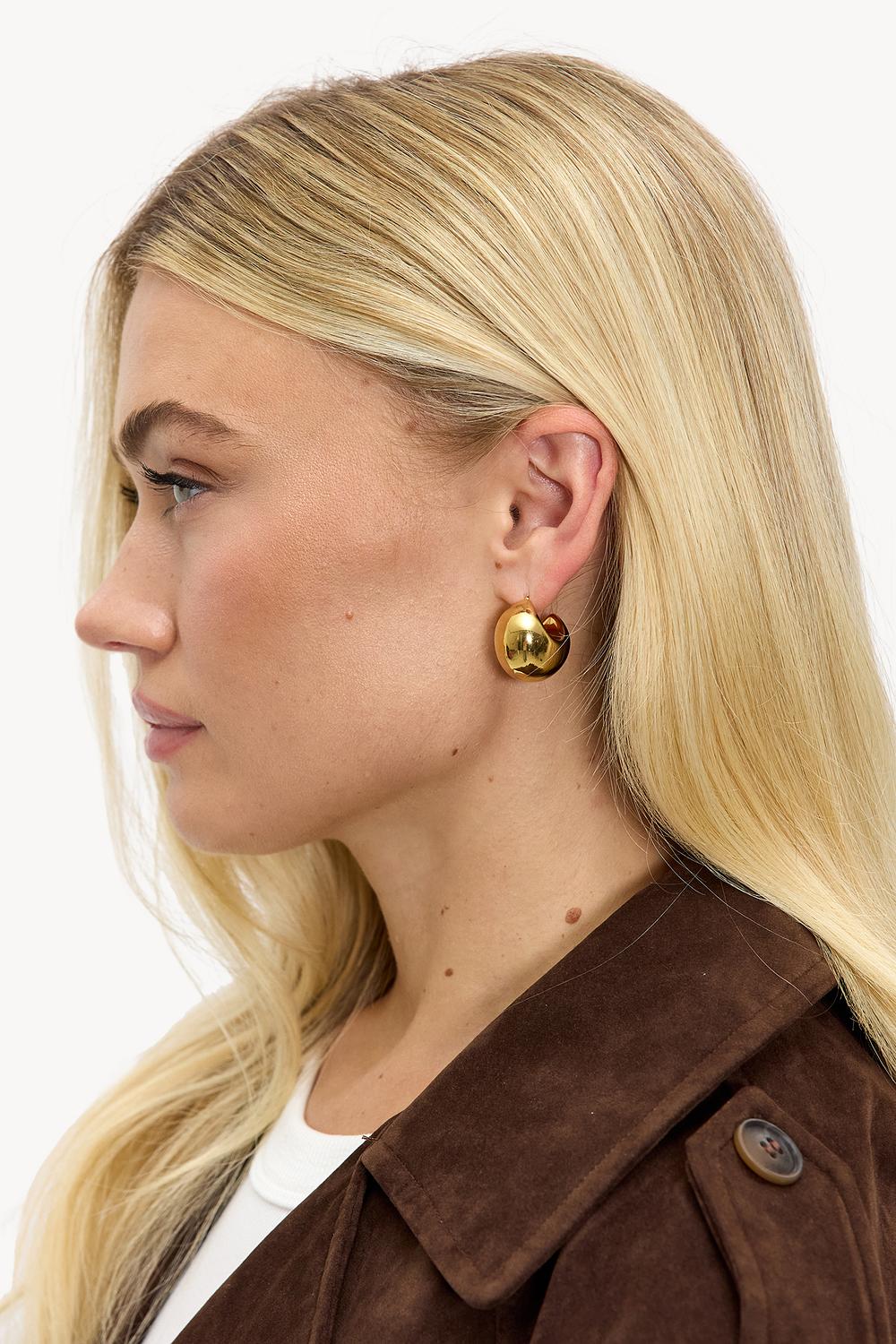 Pendientes de oro