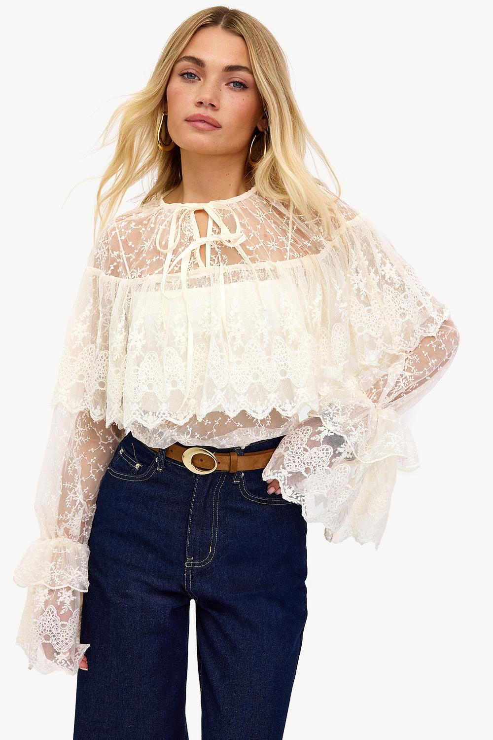 Blusa beige