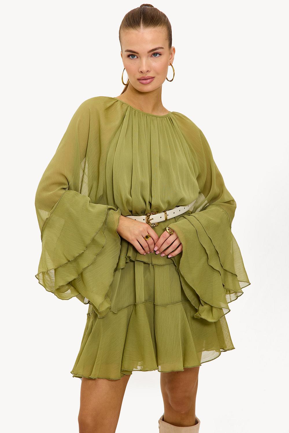 Green dress
