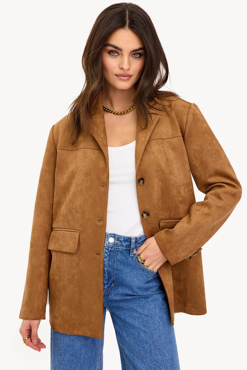 Chaqueta marrón