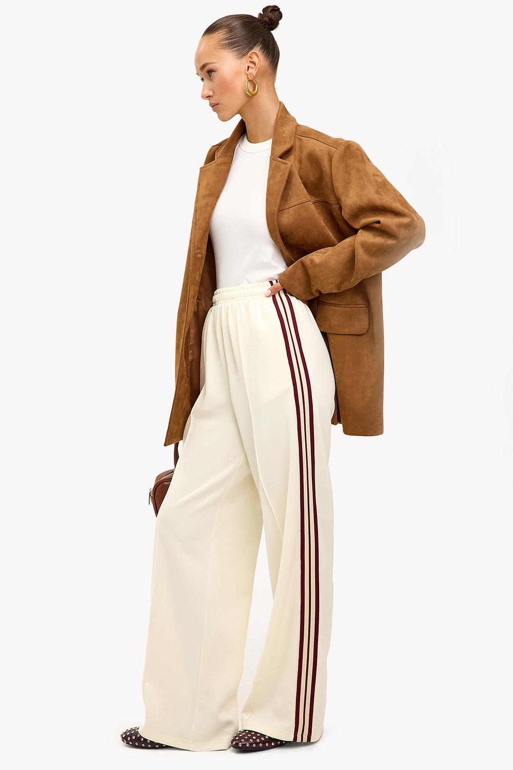 Pantalon de sport écru