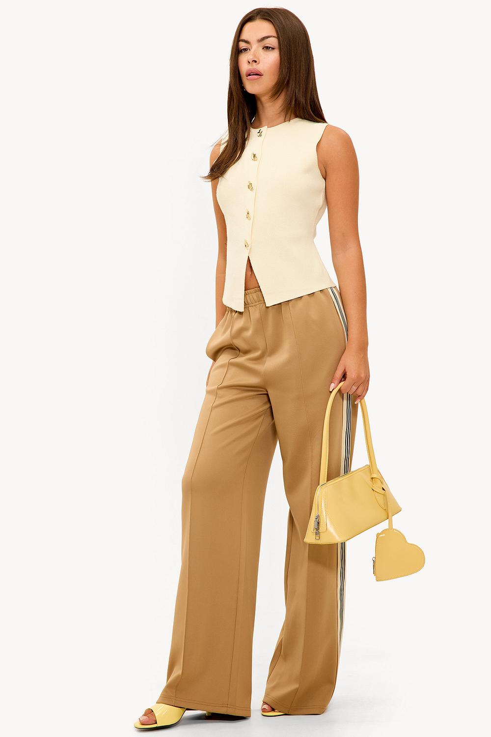Bruine trackpants