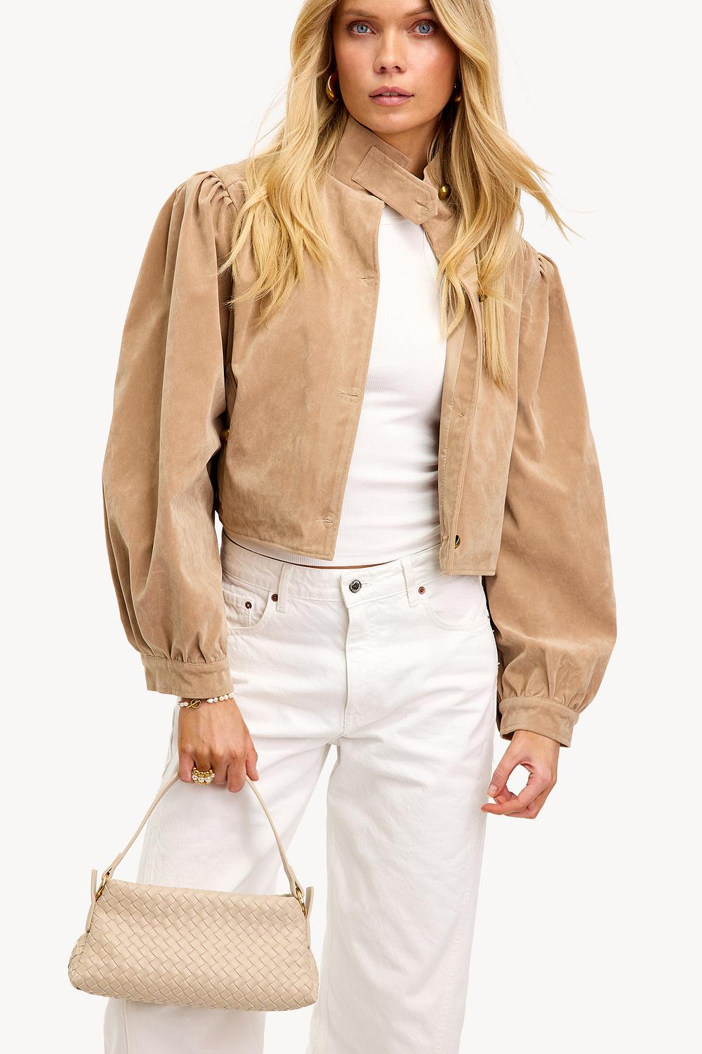 Camel coloured jacket