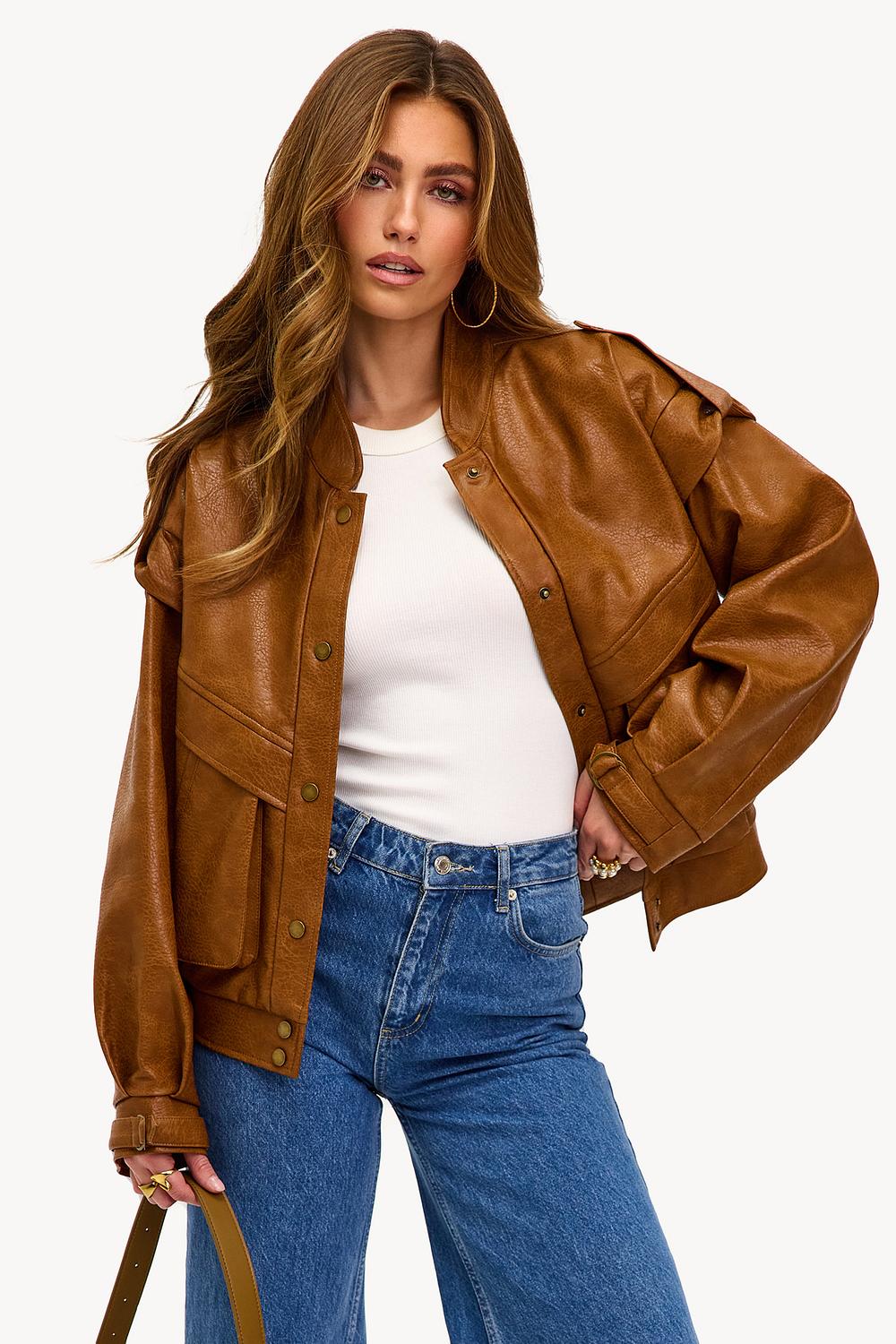 Chaqueta marrón