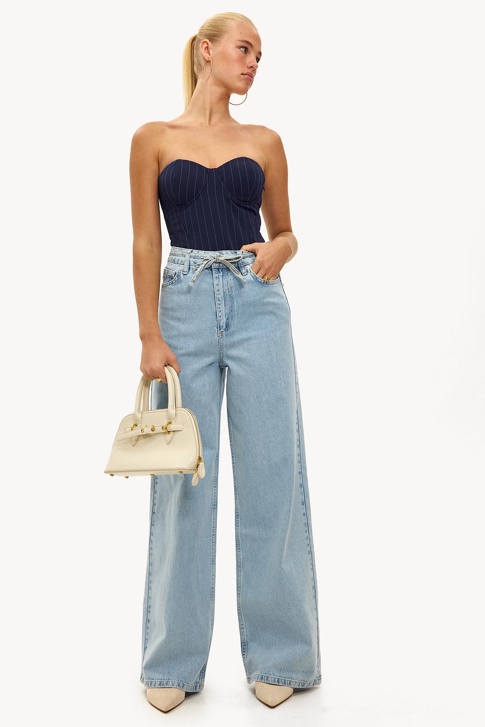 Blauwe jeans