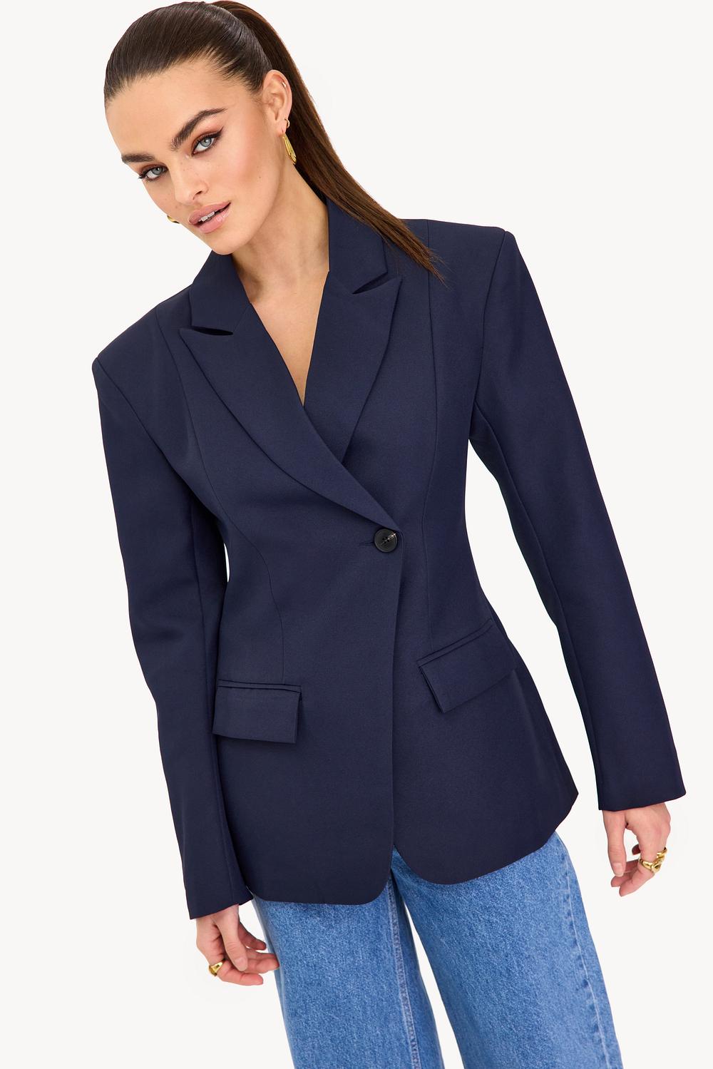 Blazer bleu foncé