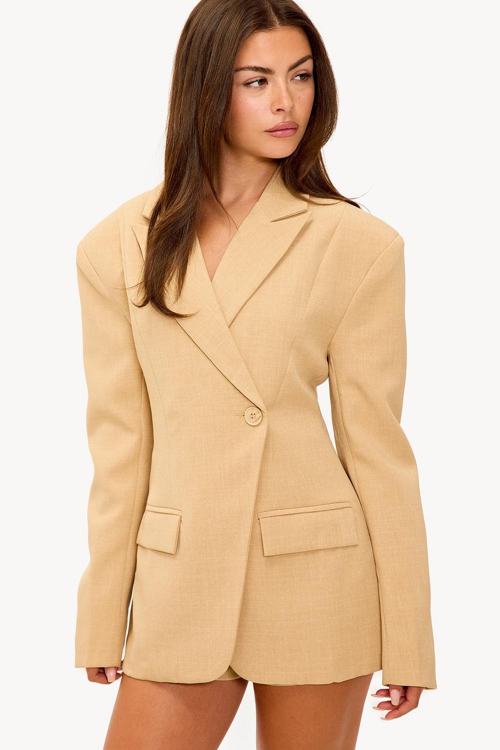 Beige blazer