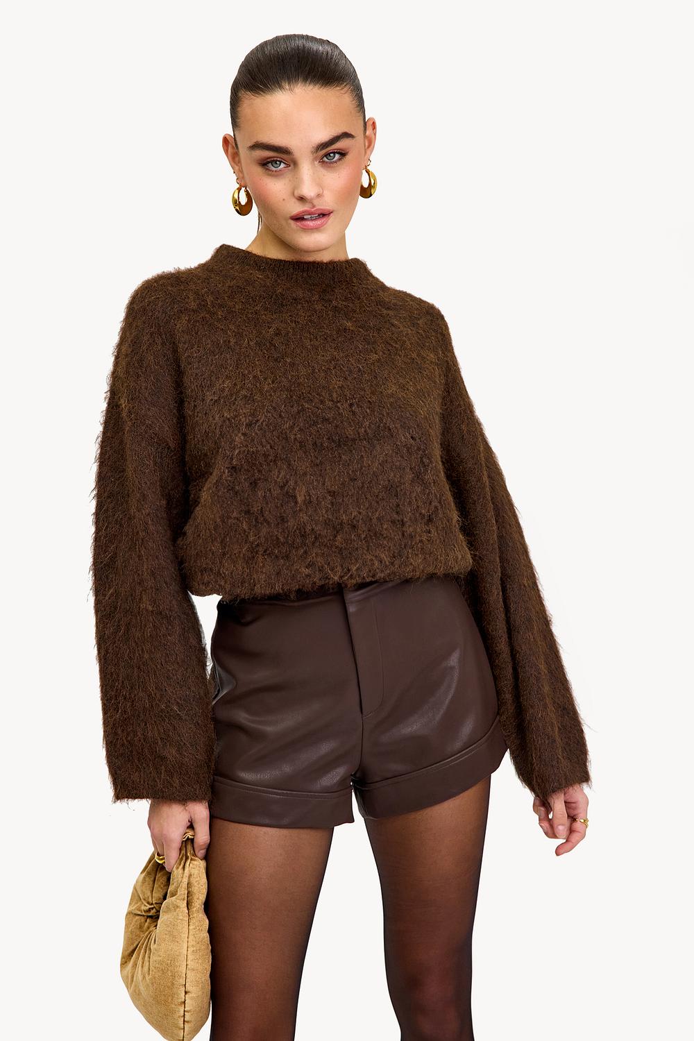 Brown shorts