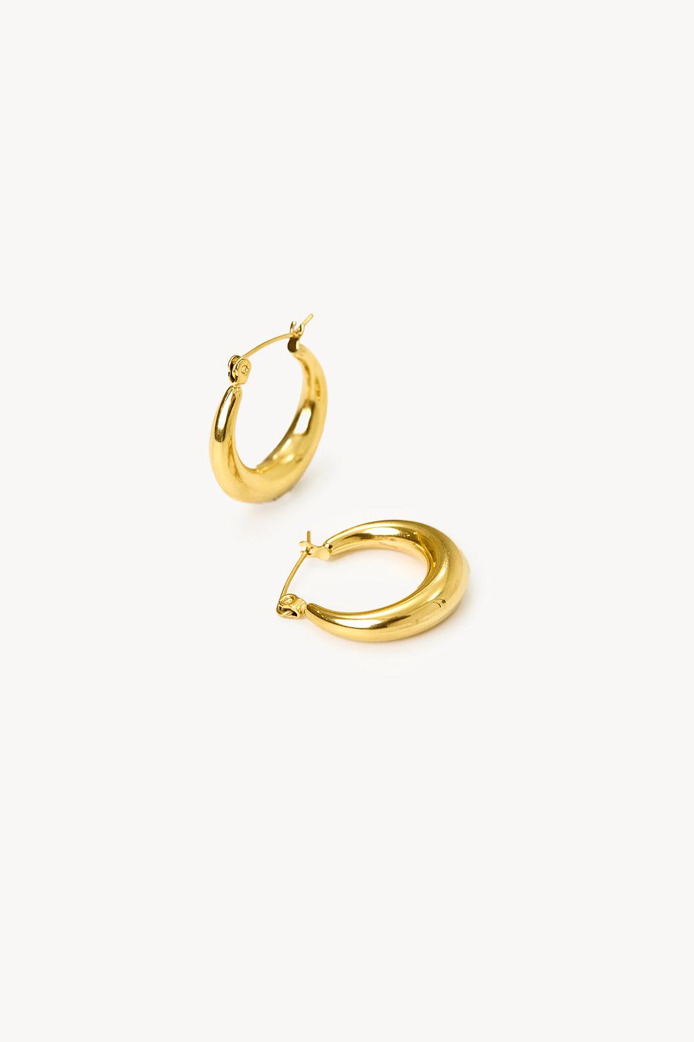 Pendientes de oro