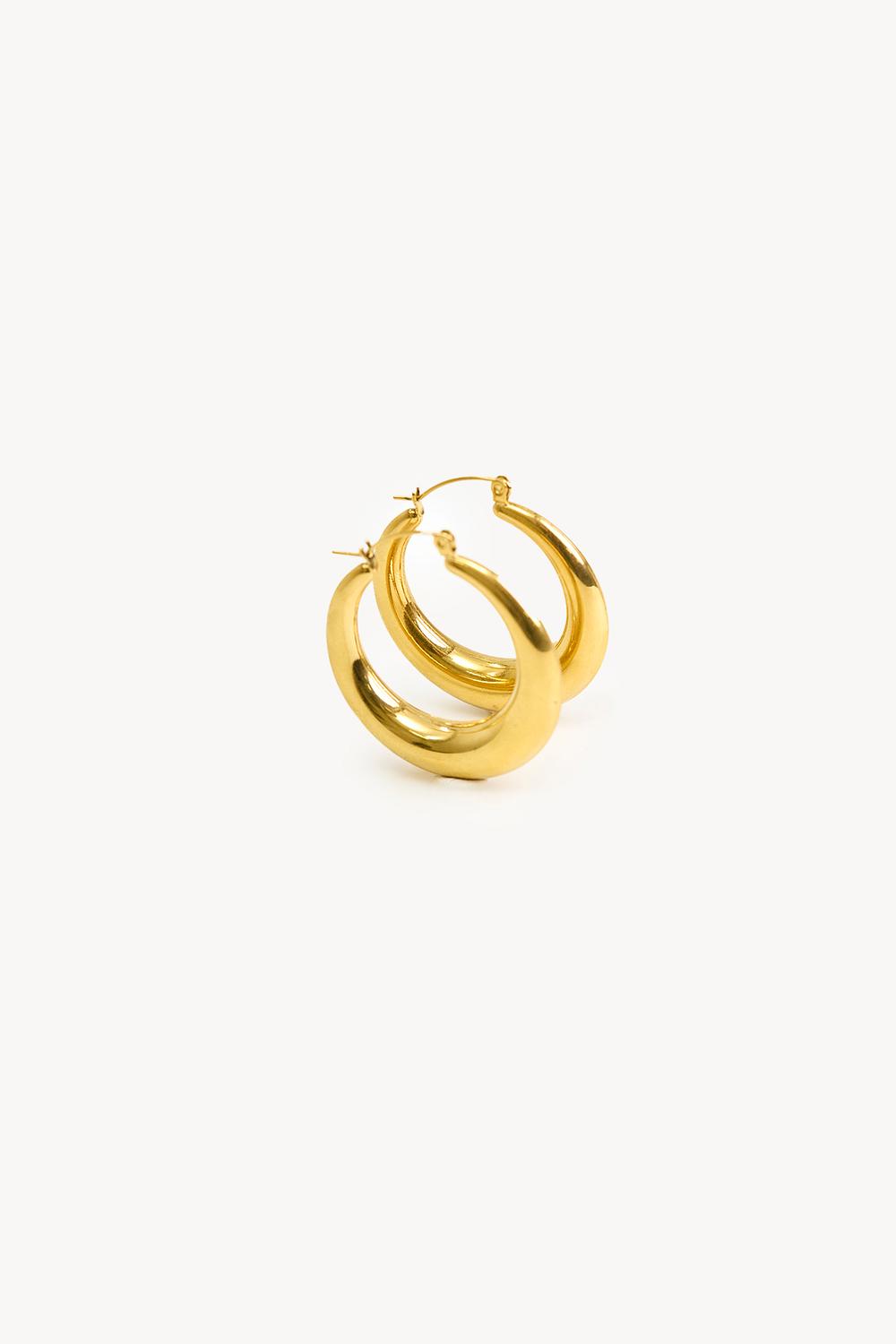 Pendientes de oro