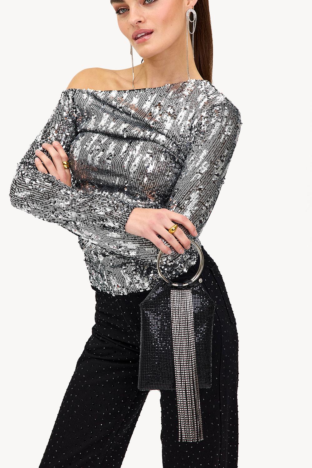 Sac à main avec strass
