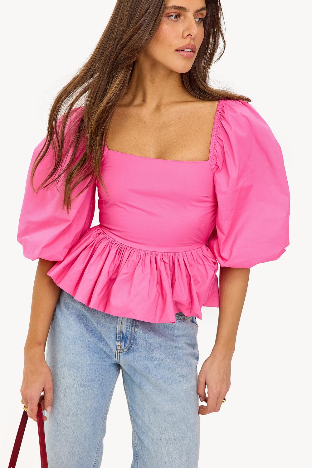 Top rosa