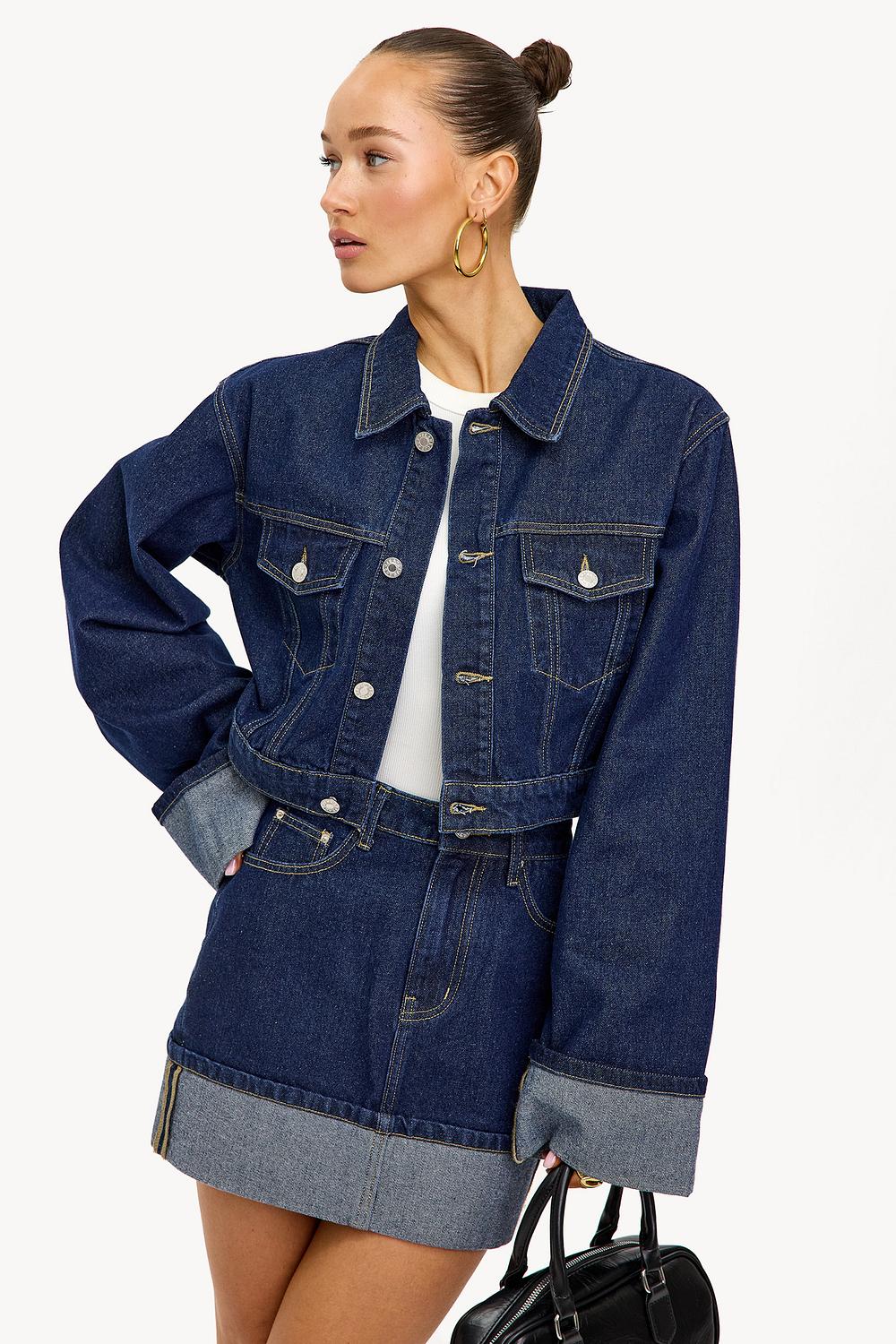 Denim skirt