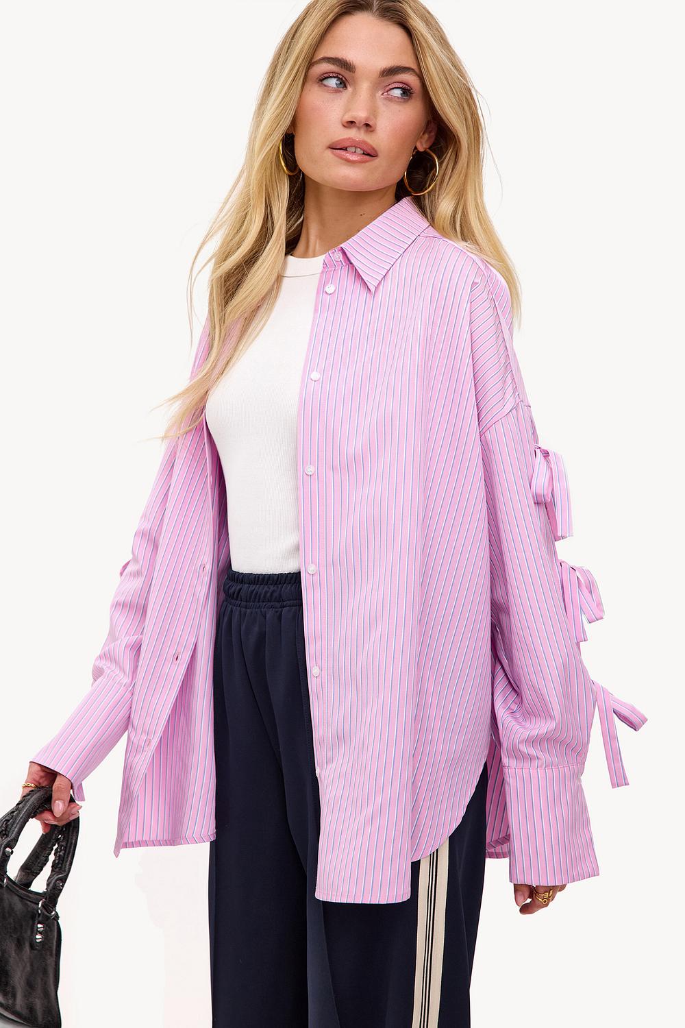 Pink blouse