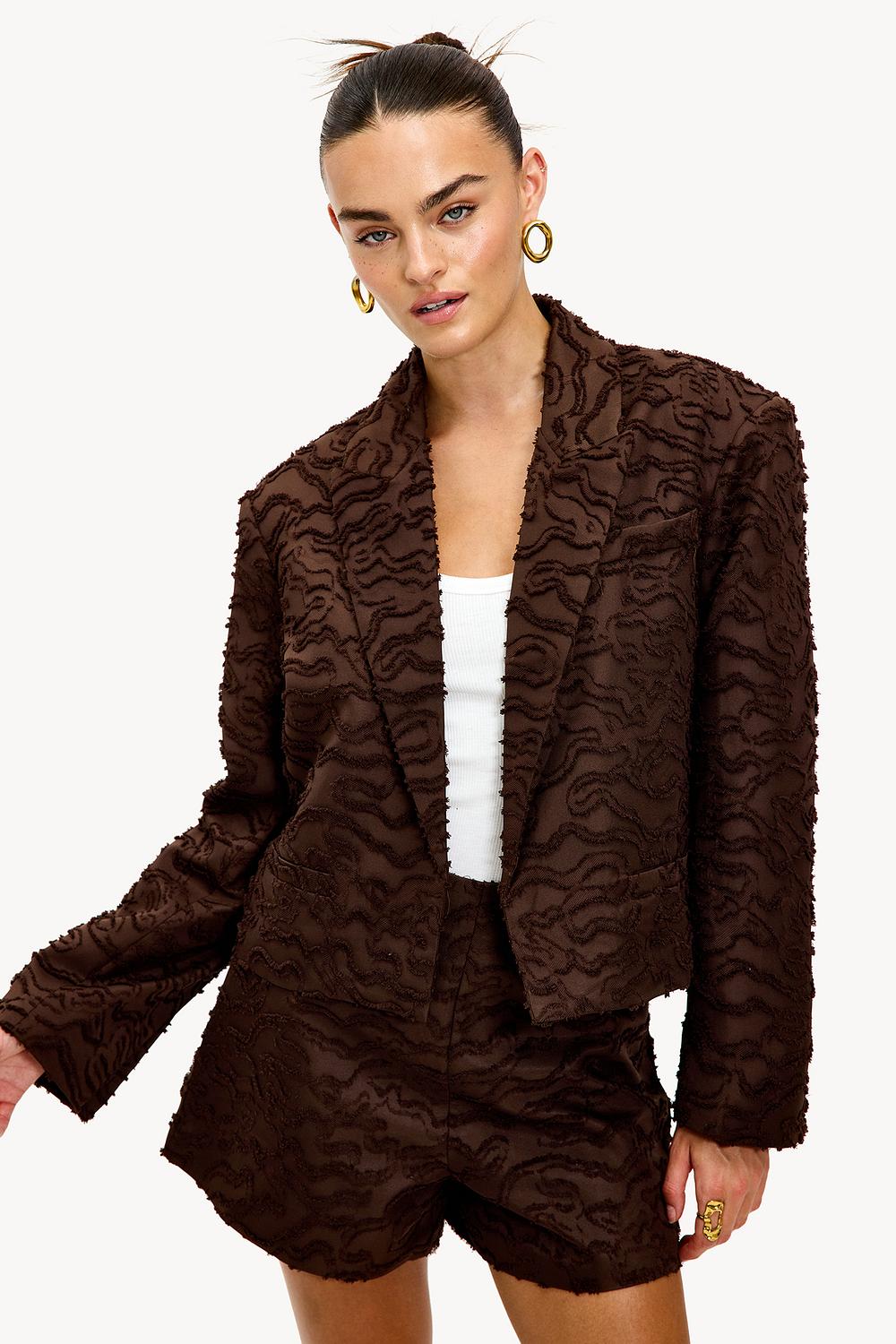 Bruine blazer