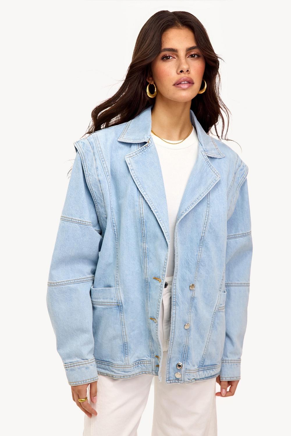 Blue denim jacket