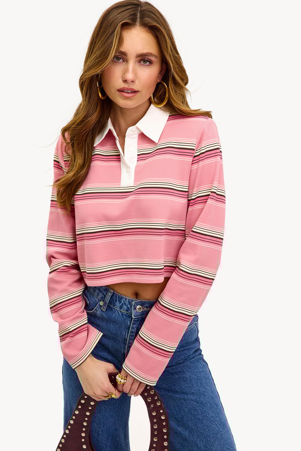 Roze sweater