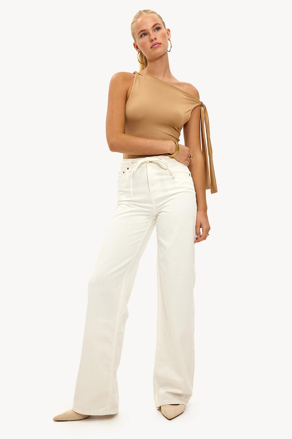 White jeans