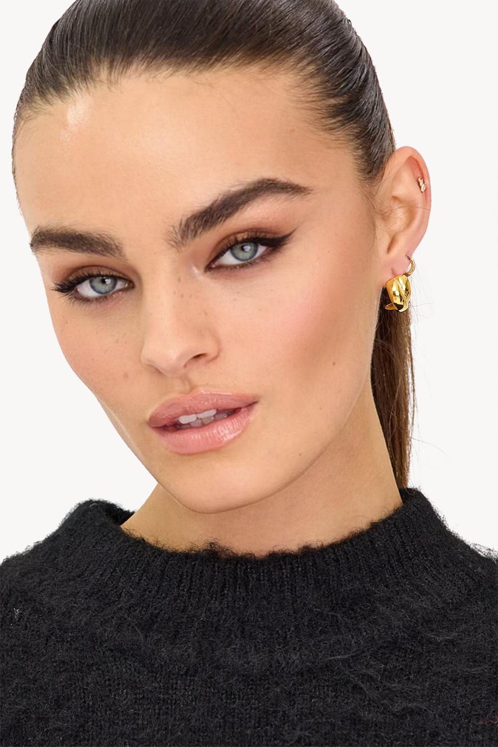 Boucles d'oreilles en or