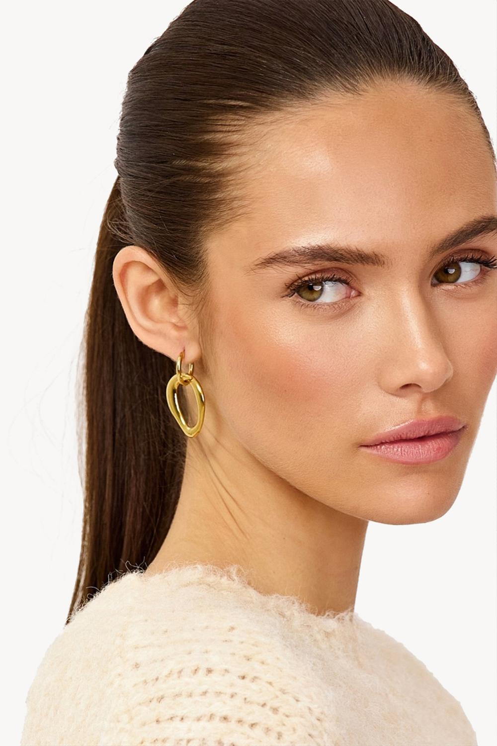 Boucles d'oreilles en or