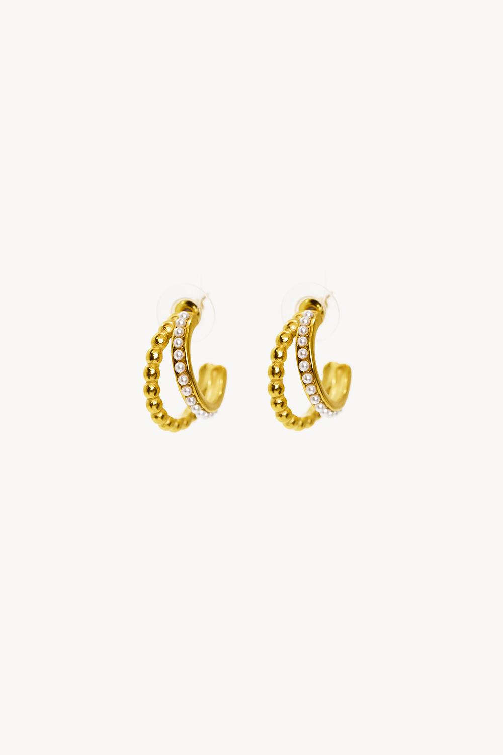 Pendientes de oro