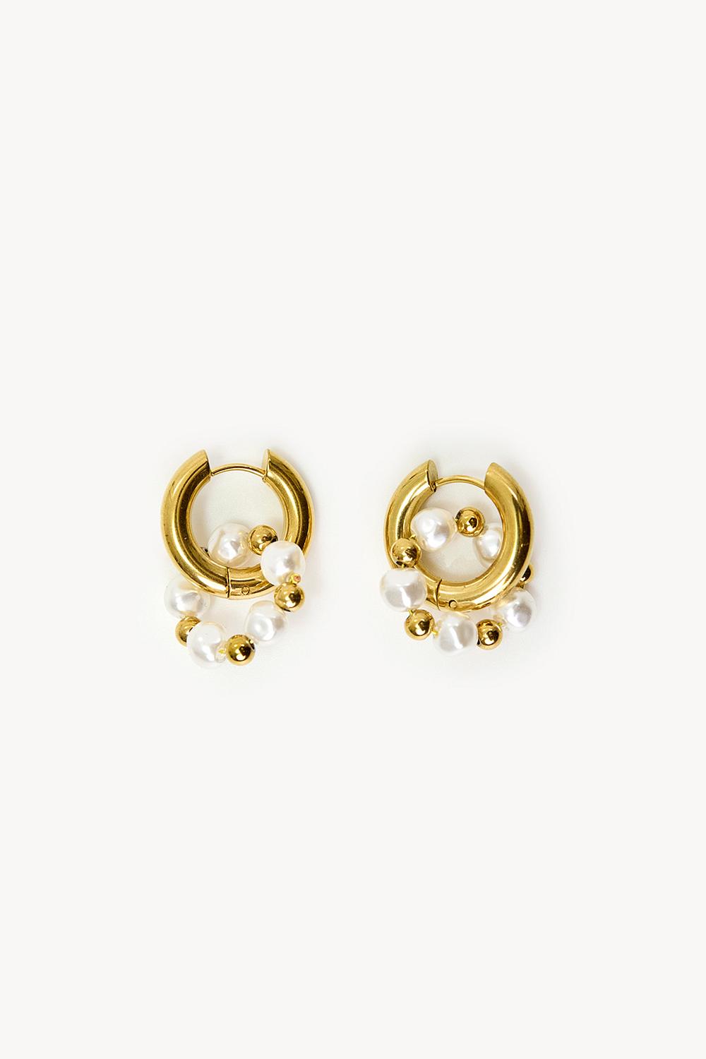 Boucles d'oreilles or