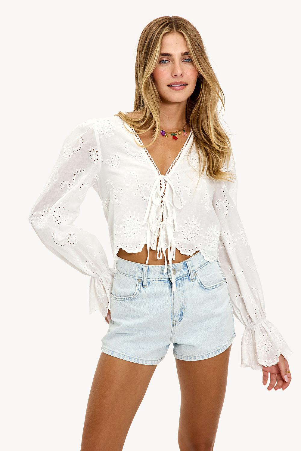 Short en jean