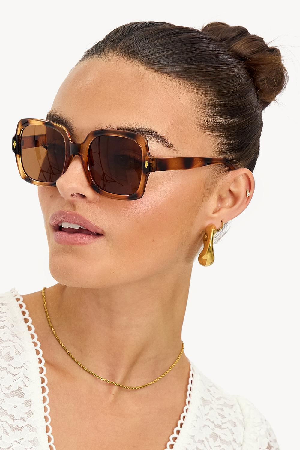 Brown sunglasses