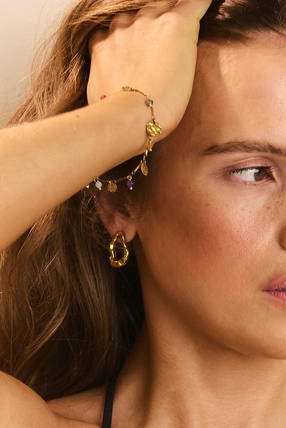 Pendientes de oro